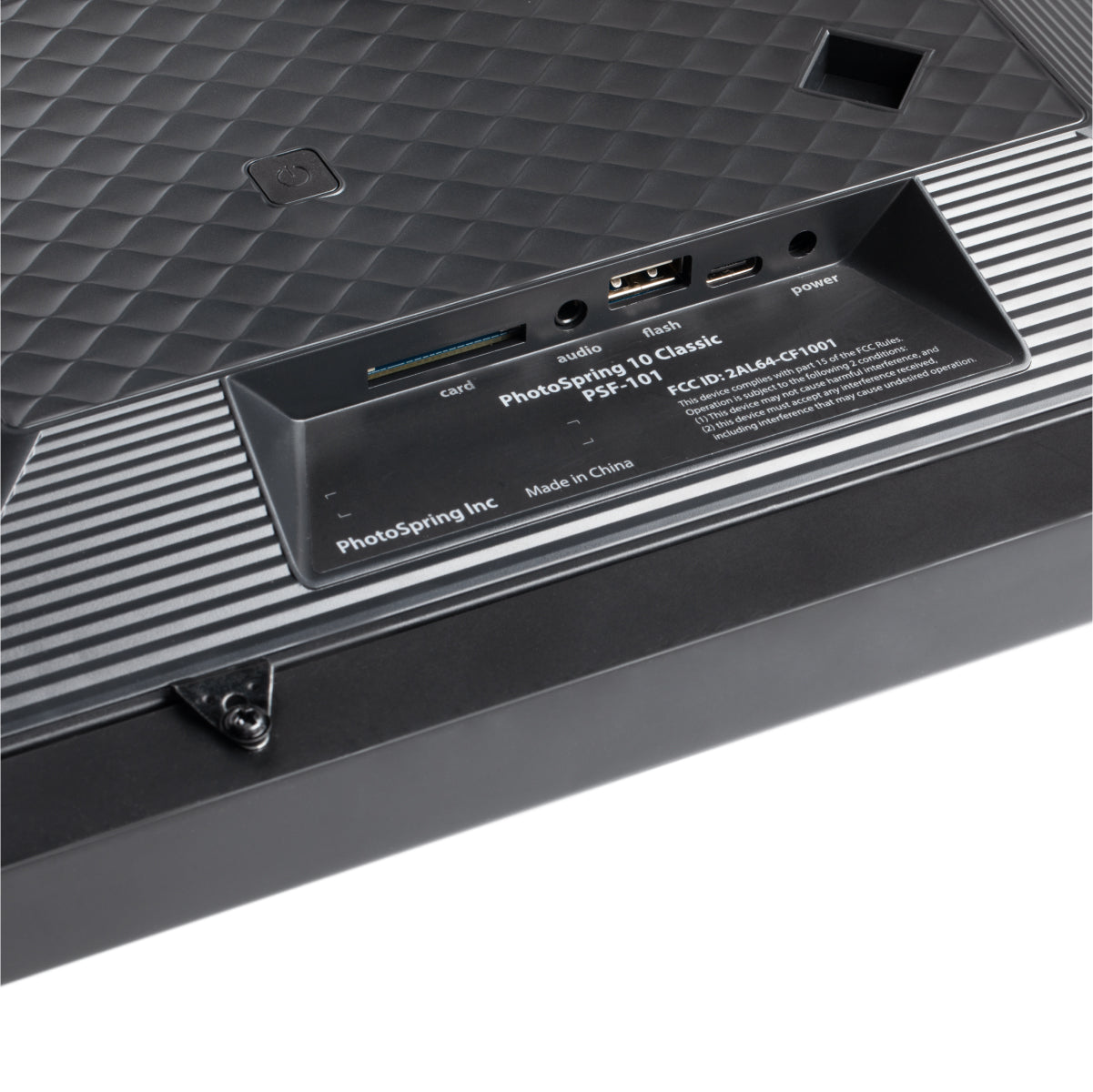 PhotoSpring Classic 10in Digital Frame (Black)