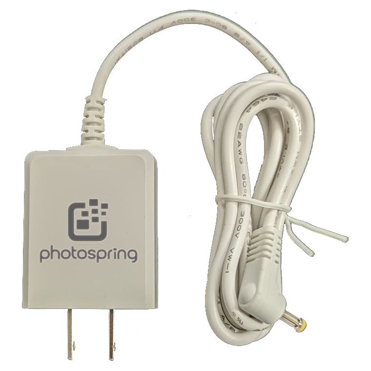 Support - Replacement AC Power Adapter for PhotoSpring Classic and Charge Pro