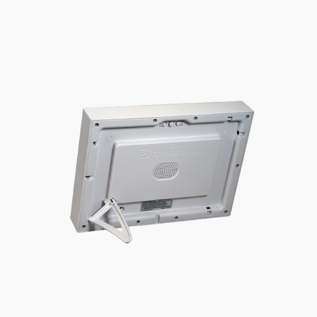 PhotoSpring 8 (White) - 8" Wi-Fi Digital Photo Frame & Album - Touchscreen, Battery, 1280x800 IPS Display