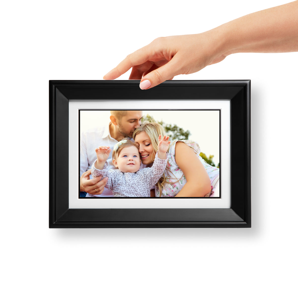 PhotoSpring Classic Digital Frame (Black)